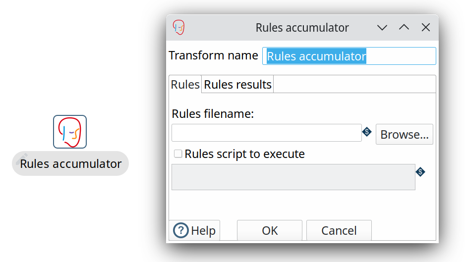 Drools Rules Accumulator transform