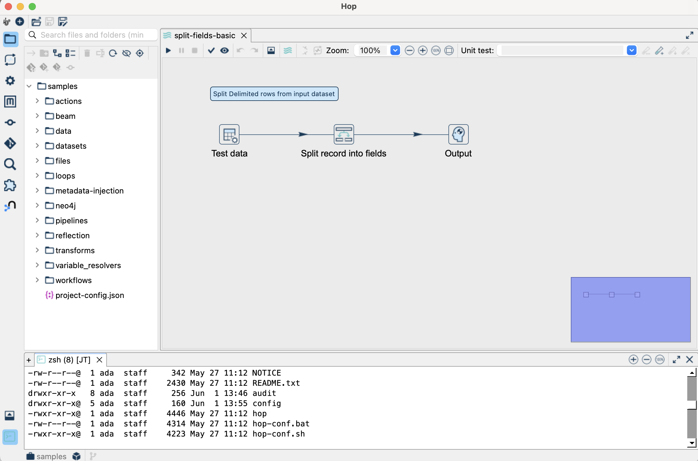 Terminal Support inside the IDE