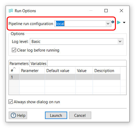 gs hop gui run pipeline 4