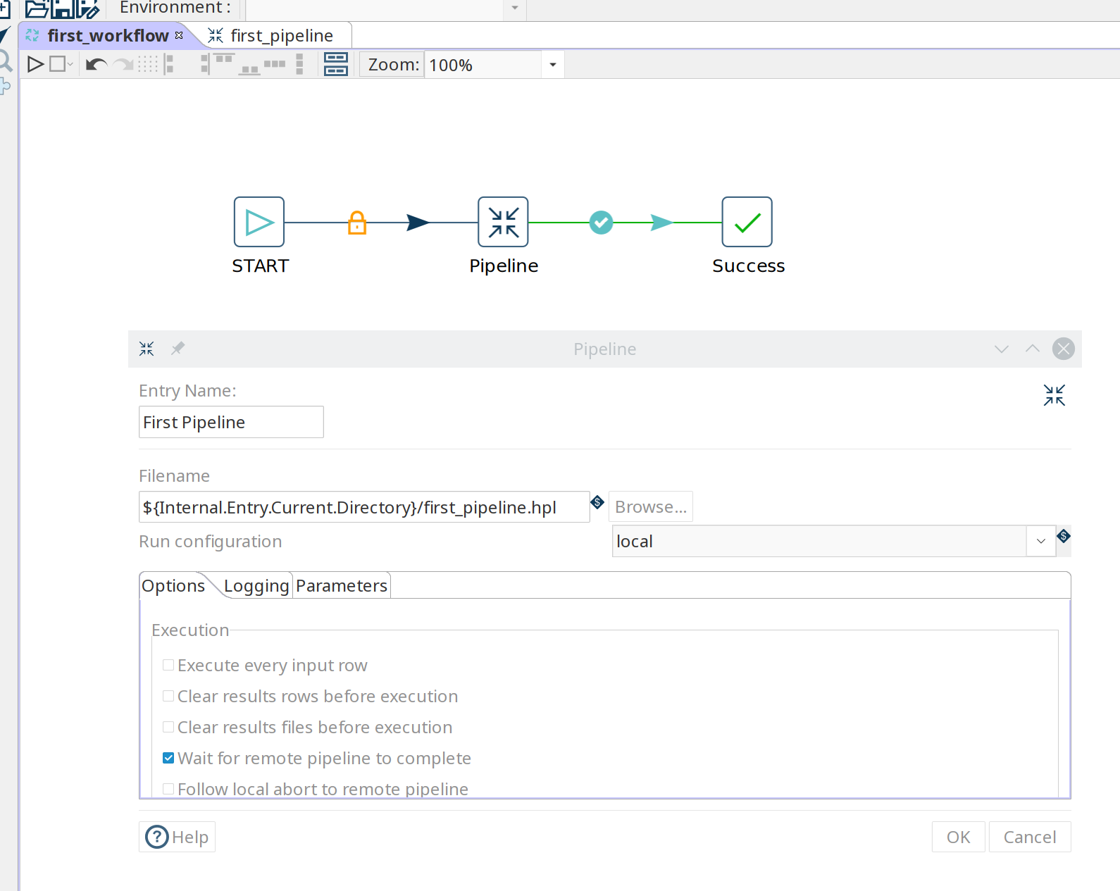 Hop - New Workflow pipeline action