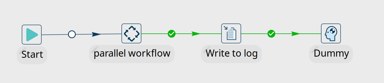 parallel execution - parent workflow